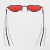 Anna-Kaci Women's Stylish Heart-Shaped Polarized Sunglasses UV400 Protection for Outdoor Activities - 4 of 4