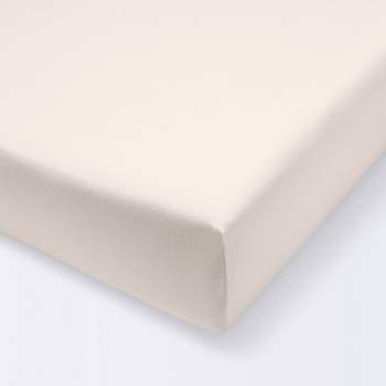 Polyester Rayon Fitted Crib Sheet - Light Pink - Cloud Island™