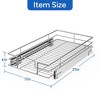 LOVMOR Pull Out Cabinet Organizer, Cabinet Pull Out Shelves 11" W x 21" D, Heavy Duty Cabinet Drawers Slide Out Kitchen - 3 of 4