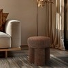 Meridian Furniture,Larson Polyester Fabric Ottoman/Stool - 2 of 4