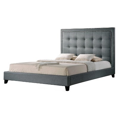 Queen Adult Bed 83"x56"x12" - Baxton Studio