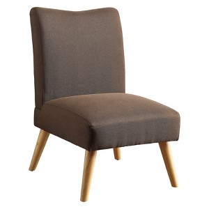 Charlton Mid Century Modern Accent Chair Brown - ioHOMES