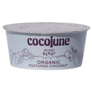 Cocojune Organic Cultured Coconut Yogurt Mixed Berry - 4oz - 1 of 4