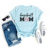 Simply Sage Market Women's Baseball Mom With Ball Short Sleeve Graphic Tee - 3 of 3