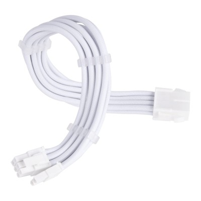 SilverStone Technology  SST-PP07E-MBB 24pin black sleeve extension cable 18AWG black cable comb x 4
