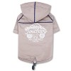 Touchdog (R) 'Cloudburst' Waterproof Reversible Dog Raincoat - 3 of 4