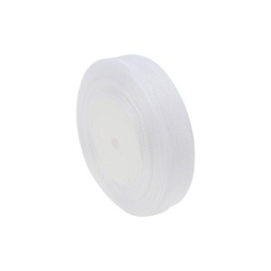 Unique Bargains Ribbon Sheer Organza & Satin Blend Polyester 1771.65"x0.79" 1 Pc - 1 of 4