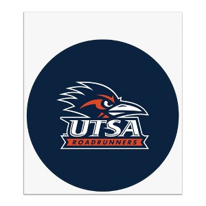 The University of Texas at San Antonio Primary Logo Automotive Car Window Locker Circle Bumper Sticker - 1 of 4