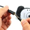 INSTEN 3.5mm Stereo Plug to Jack Extension Cable M/F, 6 FT / 1.8 M, Black - 2 of 4