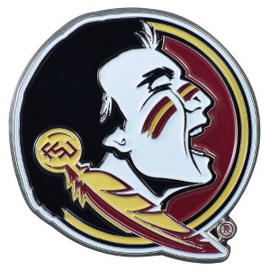 NCAA Florida State Seminoles University 3D Metal Emblem - 1 of 3