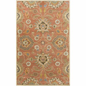 Hauteloom Conesus Burnt Orange 1112 Wool Area Rug - 1 of 4