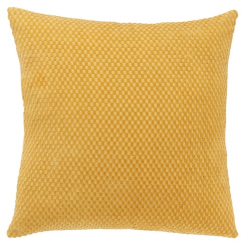 20x20 Oversize Solid Square Throw Pillow Ivory - Rizzy Home : Target