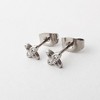 Crystal Petal Studs in Gold, Rose Gold, Silver - Honeycat - image 4 of 4