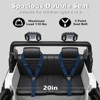 Jojoka 24V 2 Seater Ride on Toys for Kids, Ride on Truck with Remote Control, 20" Wide Seat, MP3, Lights, Powered Car Wheels for Boys Girls - 3 of 4