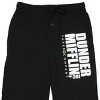 Seven Times Six The Office Dunder Mifflin Paper Company Logo Lounge Sleep Pajama Pants Grey - 3 of 3