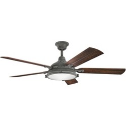 Kichler 310104 Cameron 52 5 Blade Indoor Outdoor Ceiling Fan