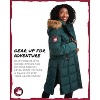 CANADA WEATHER GEAR Women's Winter Jacket - Heavyweight Long Length Bubble Puffer Parka (S-3X) - 3 of 4