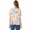 Women's Brushstroke V-neck Top - entro - 2 of 4