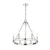 Z-Lite Barclay 6 - Light Chandelier in  Polished Nickel - image 3 of 4