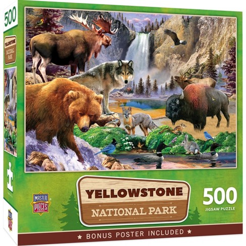 plotseling incident Welvarend Masterpieces 500 Pieces Puzzle - Yellowstone National Park - 15"x21" :  Target