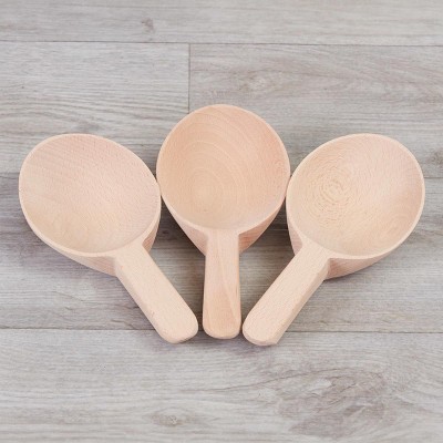 Cosy Short Handle Wooden Spoons - Set of 3