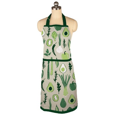 Vegetable Print Apron - MU Kitchen