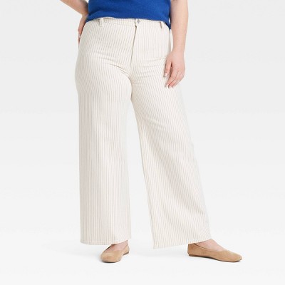 Women's High-Rise Sailor Wide Leg Ankle Jeans - Universal Thread' - image 4