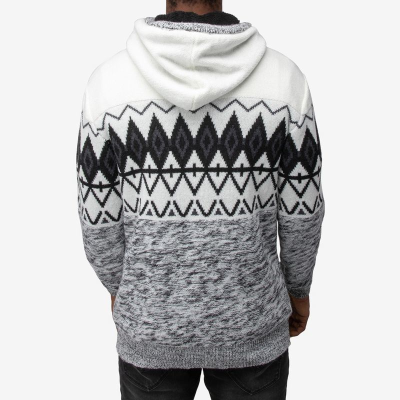 X RAY Men's  Regular Fit Fashion Hoodie  Knitted Sweater, 2 of 6