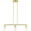 Livex Lighting Lansdale 3 - Light Chandelier in  Satin Brass - 4 of 4