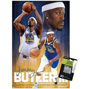 Trends International NBA Golden State Warriors - Jimmy Butler 25 Unframed Wall Poster Prints - 1 of 4
