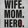 Women's Marvel Wife, Mom, Hero Black Widow Icon T-Shirt - 2 of 4