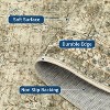 Washable Area Rugs for Living Room Bedroom Vintage Boho Distressed Rug Soft Low Pile Non-Slip Carpet - 4 of 4