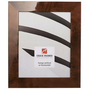 Innovations Glossy Walnut Brown Burl Single Image Picture Frame - 1 of 4
