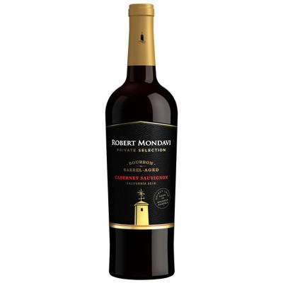 Robert Mondavi Private Selection Bourbon Barrel Aged Cabernet Sauvignon Red Wine - 750ml Bottle