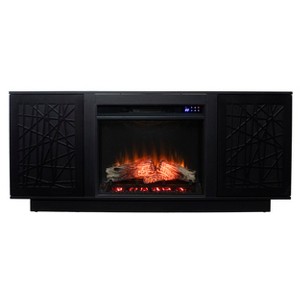 Delgrave Electric Media Fireplace with Storage - SEI - 1 of 4