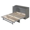 TIRAMISUBEST Full/Queen Size Murphy Bed Wall Bed with a Large Drawer & USB Ports, Space Saving Folding Murphy Cabinet Bed for Bedroom Guestroom - 4 of 4