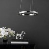 Messon Led 14" Pendant - PND4102 - Chrome - Safavieh - 3 of 4