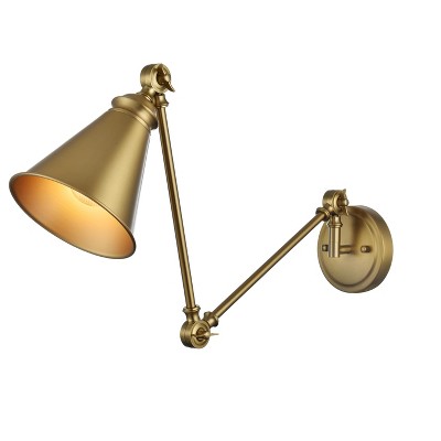 Elegant Lighting Vesa 6 inch Wall Sconce in Satin Gold