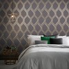 Vector Graphite Gold and Grey Geometric Paste the Wall Wallpaper - 2 of 4
