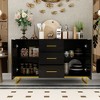 FUFU&GAGA Sideboard Serving Buffet Storage Cabinet Cupboard - 2 of 4