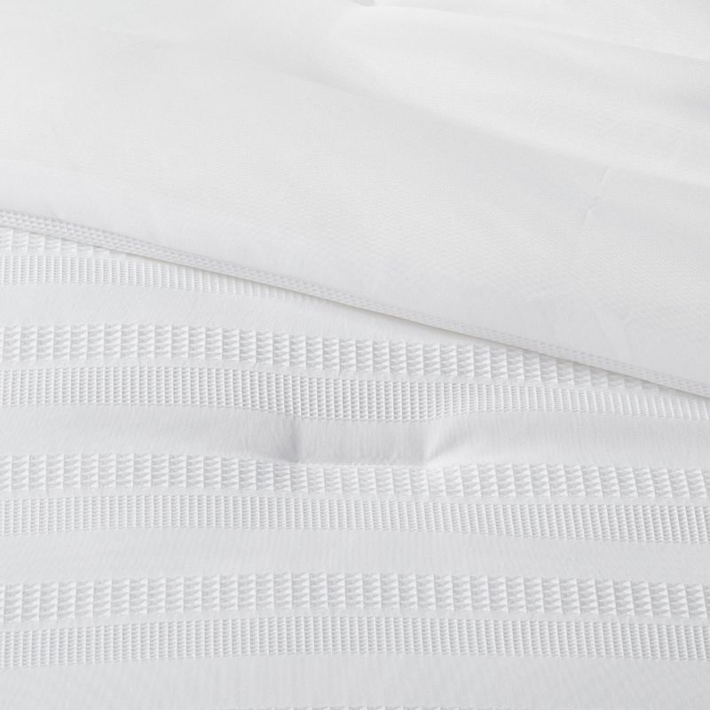 Woven Waffle Stripe Comforter Bedding Set - Threshold™, 4 of 10