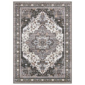Abynow Medallion Faded Persian Indoor Area Rug - 1 of 4