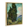 Stupell Industries Van Gogh Cypress Landscape Floating Frame Canvas Art - 2 of 4