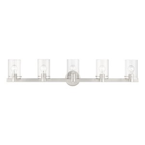 Livex Lighting Munich 5 - Light Vanity in  Brushed Nickel - 1 of 4