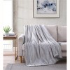The Nesting Company Walnut Flannel Extra Soft Pompom Throw Blanket 50" x 70" - 4 of 4