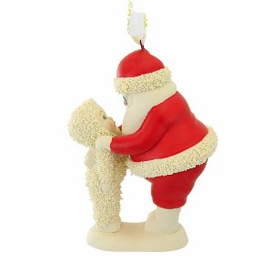 Snowbabies 3.5 Inch A Visit With Santa Ornament Christmas Gifts Wishlist Tree Ornaments - 1 of 3