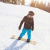 Costway Sledding Board Skiing Board W/Adjustable Foot Straps Winter Sports Snowboarding - 3 of 4