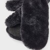 Girls' Faux Fur Mitten - art class™ Black - 2 of 3