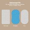 KeaBabies Organic Bassinet Sheet for Baby Girls, Boys, 2-Pack Soothe Bassinet Fitted Sheets, Bedside Bassinet Mattress Sheet - 3 of 4