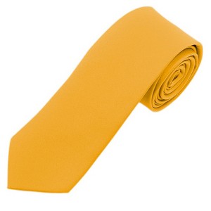 Men's Solid Color 2.75 Inch Wide And 57 Inch Long Slim Neckties - 1 of 4